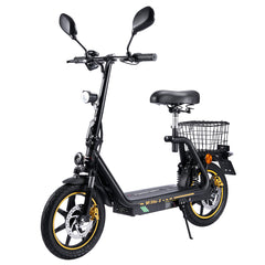 TWOFISH M5 Elite: EEC-Certified Foldable Ebike with Basket – Effortless Commuting for EU Riders