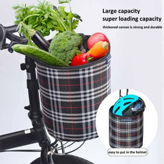 Foldable Bike Basket: Quick Release & Removable Liner – The Ultimate E-Bike Accessory