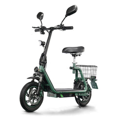 TWOFISH M5 Elite: EEC-Certified Foldable Ebike with Basket – Effortless Commuting for EU Riders