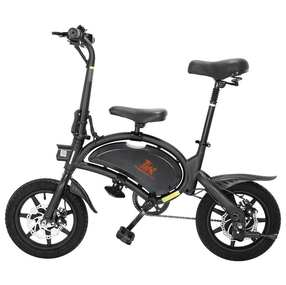 Ultralight Electric Folding Smart e Scooter 250W - 8 inch - three wheels -  black