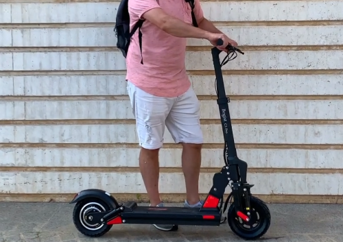 .AOVO®Bogist C1 Pro electric scooter with seat, 600W, 45km, 13.6Ah, Innovative one-step folding style, Limited 10 days! Lowest price in the industry! Clearance sale! photo review