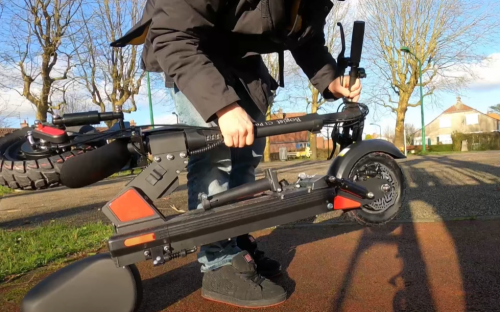 【Bogist C1 Pro】E-Scooter with seat | Super great discount, limited 10 days! Give away lock and bag, smartphone holder! Ship from Germany photo review