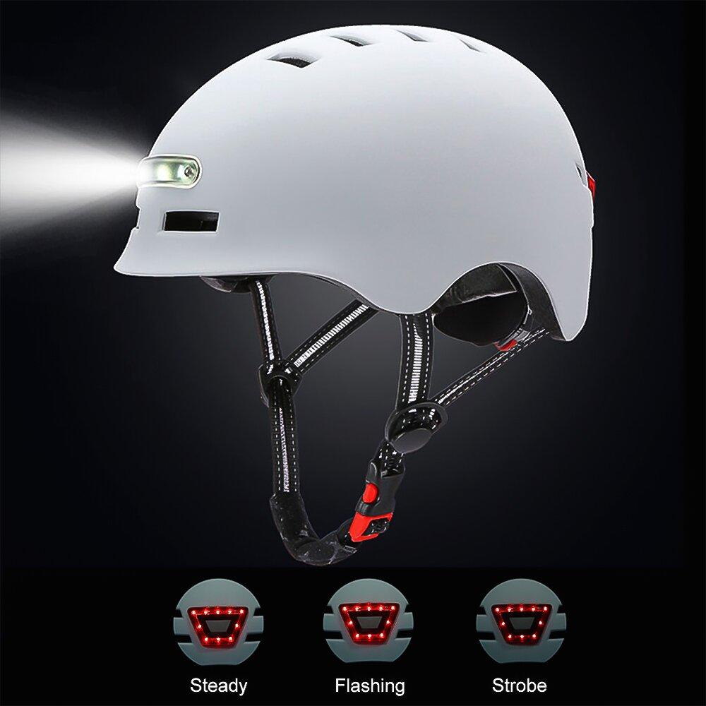 Electric scooter helmetwith LED Light 4 colors/29.99 GBP/AOVO store