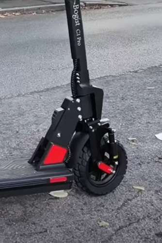 【20Ah Bogist C1 Pro】Upgraded 70km electric scooter with seat | 600W, 13Ah 40km / 20Ah 70km, Give away lock and bag, smartphone holder [Ship from EU] photo review