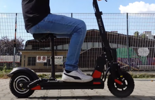 【20Ah Bogist C1 Pro】Upgraded 70km electric scooter with seat | 600W, 13Ah 40km / 20Ah 70km, Give away lock and bag, smartphone holder [Ship from EU] photo review