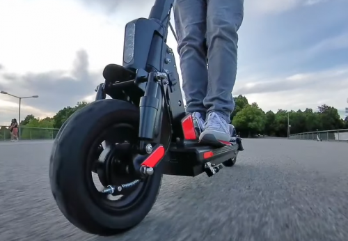 AOVO®Bogist C1 Pro E-Scooter with seat | Super great discount, limited 10 days! Give away lock and bag, smartphone holder! Bogist is AOVO sub-brand photo review