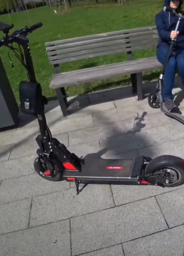 【20Ah Bogist C1 Pro】Upgraded 70km electric scooter with seat | 600W, 13Ah 40km / 20Ah 70km, Give away lock and bag, smartphone holder [Ship from EU] photo review