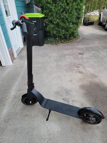 AOVO®X8 | electric scooter with removable battery, 35km mileage, 350W, 36V, 10.4Ah battery, Ships from Germany or the USA warehouse photo review