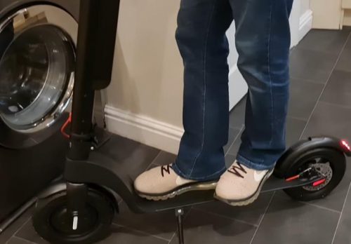 AOVO®X8 | electric scooter with removable battery, 35km mileage, 350W, 36V, 10.4Ah battery, 25km/h max speed | Only USA or EU shipping photo review