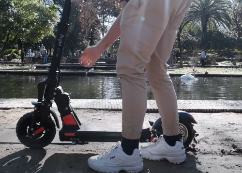 【20Ah Bogist C1 Pro】Upgraded 70km electric scooter with seat | 600W, 13Ah 40km / 20Ah 70km, Give away lock and bag, smartphone holder [Ship from EU] photo review