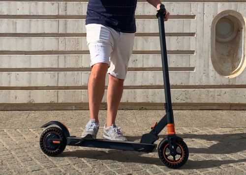 KuKirin S1 Pro foldable electric scooter, 350W Motor LED Display Screen 3 Speed Modes , 30km Mileage | Ship from Germany warehouse, 4~8 days delivery EU photo review