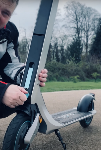 AOVO®Lirpe R1 | First solar electric scooter in the world, battery can be solar generator, 350W / 500W, 7.8Ah/10.4Ah, 30km/40km | USA & Europe shipping photo review
