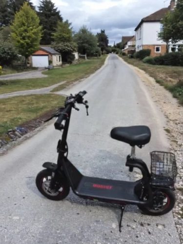 【BOGIST M5 Elite- Honey Whale】 (Zimablue version), Portable mini eMotorcycle, 500W, 48V, 45Km, 13.6Ah removable battery,14-inch Tire, EU or US shipping photo review