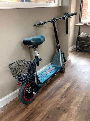 【BOGIST M5 Elite- Honey Whale】 (Zimablue version), Portable mini eMotorcycle, 500W, 48V, 45Km, 13.6Ah removable battery,14-inch Tire, EU or US shipping photo review