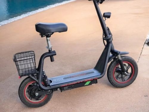 【BOGIST M5 Elite- Honey Whale】 (Zimablue version), Portable mini eMotorcycle, 500W, 48V, 45Km, 13.6Ah removable battery,14-inch Tire, EU or US shipping photo review