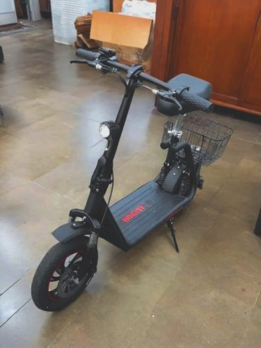 【BOGIST M5 Elite- Honey Whale】 (Zimablue version), Portable mini eMotorcycle, 500W, 48V, 45Km, 13.6Ah removable battery,14-inch Tire, EU or US shipping photo review