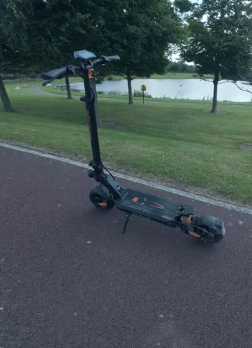 Kukirin G2 Master Electric Scooter 1000W, 70km, 20Ah super great performance off-road electric foldable scooter [Ship from Poland] photo review
