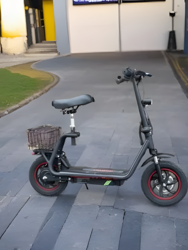 【BOGIST M5 Elite- Honey Whale】 (Zimablue version), Portable mini eMotorcycle, 500W, 48V, 45Km, 13.6Ah removable battery,14-inch Tire, EU or US shipping photo review