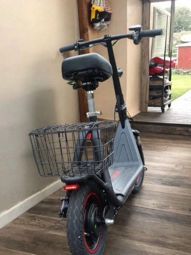 【BOGIST M5 Elite- Honey Whale】 (Zimablue version), Portable mini eMotorcycle, 500W, 48V, 45Km, 13.6Ah removable battery,14-inch Tire, EU or US shipping photo review